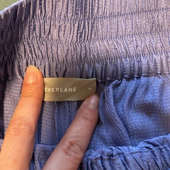 Everlane pebbled silky pants - Picture 4 of 6